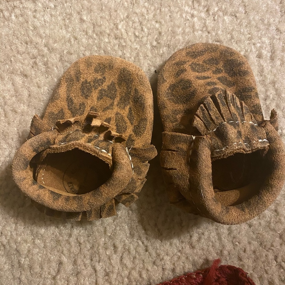 Freshly picked leopard print moccasins